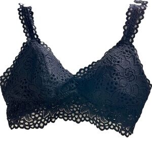 Aerie Black Lace Bra